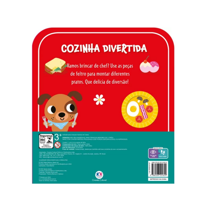 Livro Cozinha divertida