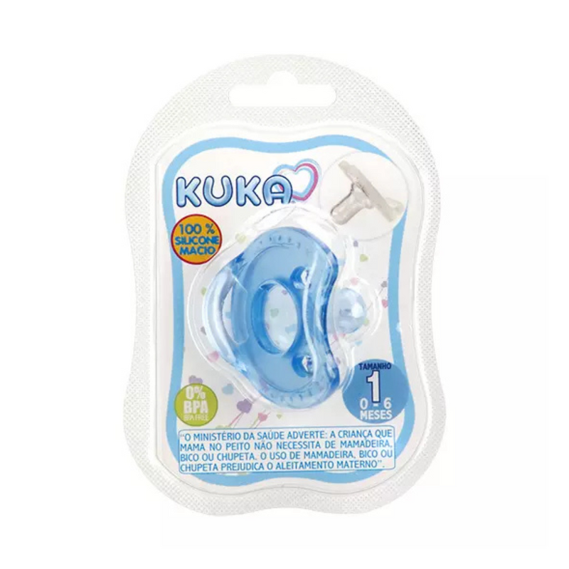 Chupeta Kuka Soft Azul