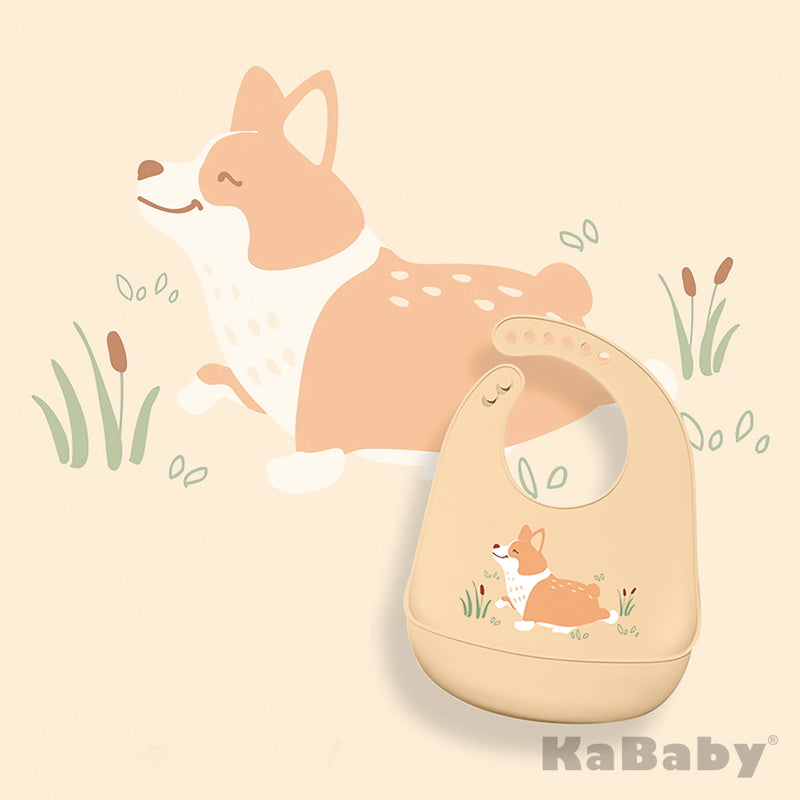 Babador de Silicone Cachorrinho