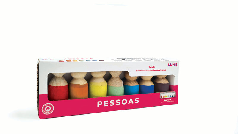 Pessoas - Bonecos de Madeira