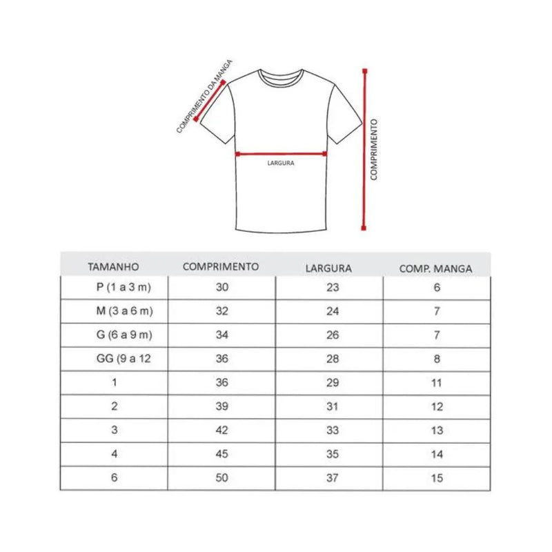 Camiseta Vermelha