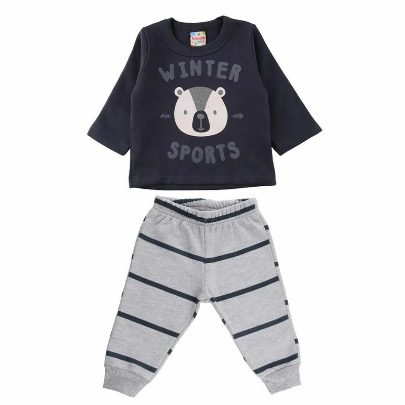 Conjunto Moletom Brandili Urso
