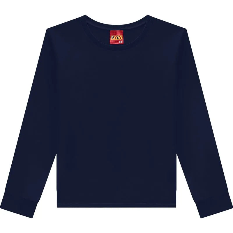 Blusa Básica Manga Longa