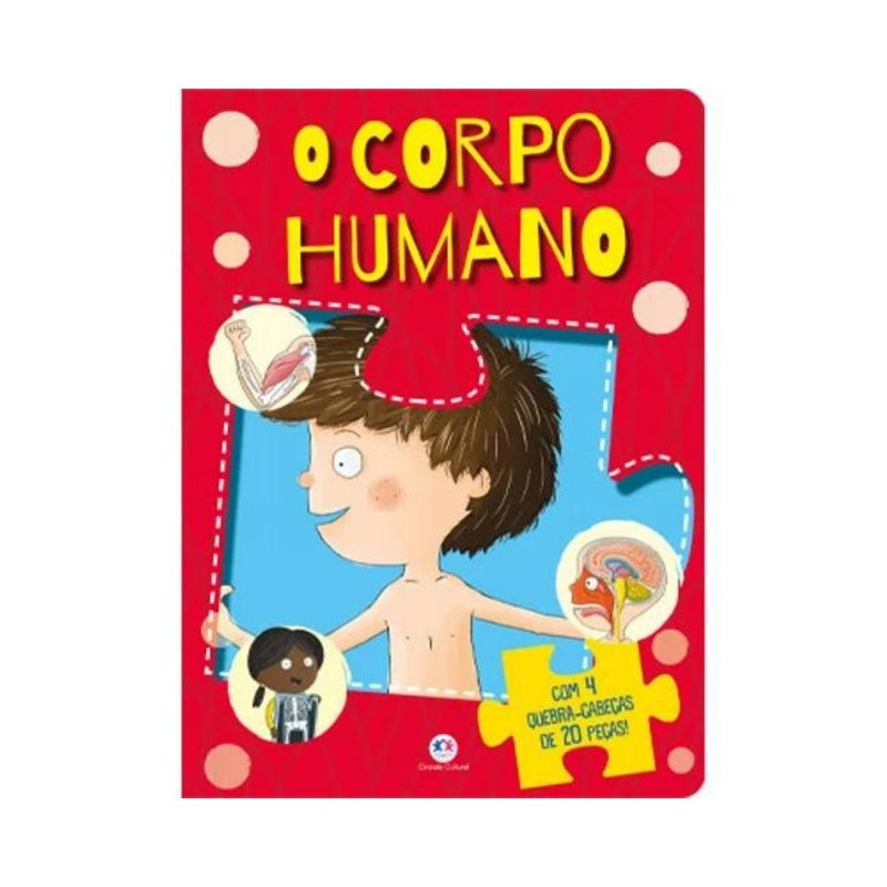 O Corpo Humano - Livro com Quebra Cabeça