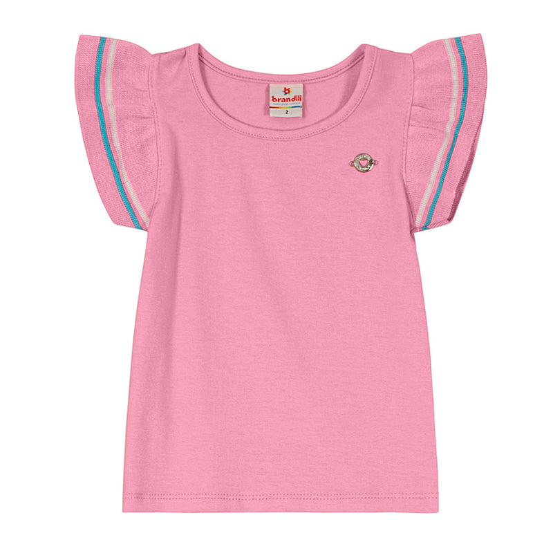 Blusa Infantil Brandili Detalhe Retilínea