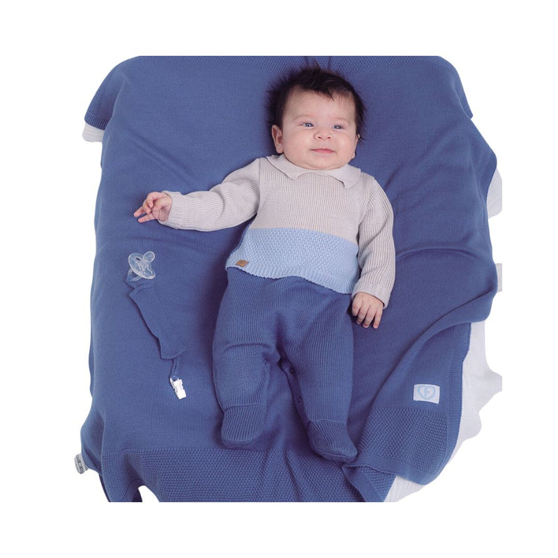 Saída de Maternidade Azul Terrineo
